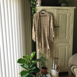 Macrame kimono